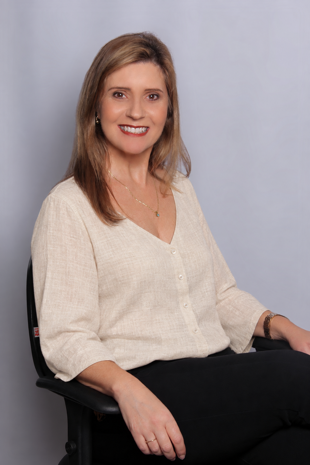 Eloisa Kulcheski, psicoterapeuta junguiana, em seu espaço de atendimento